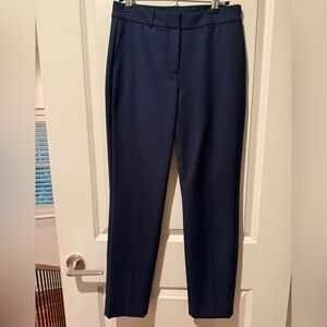 White House Black Market Navy Straight Leg Pants